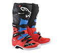 ALPINESTAR TECH 7 MX BOOT - RED/GRAY/BLACK